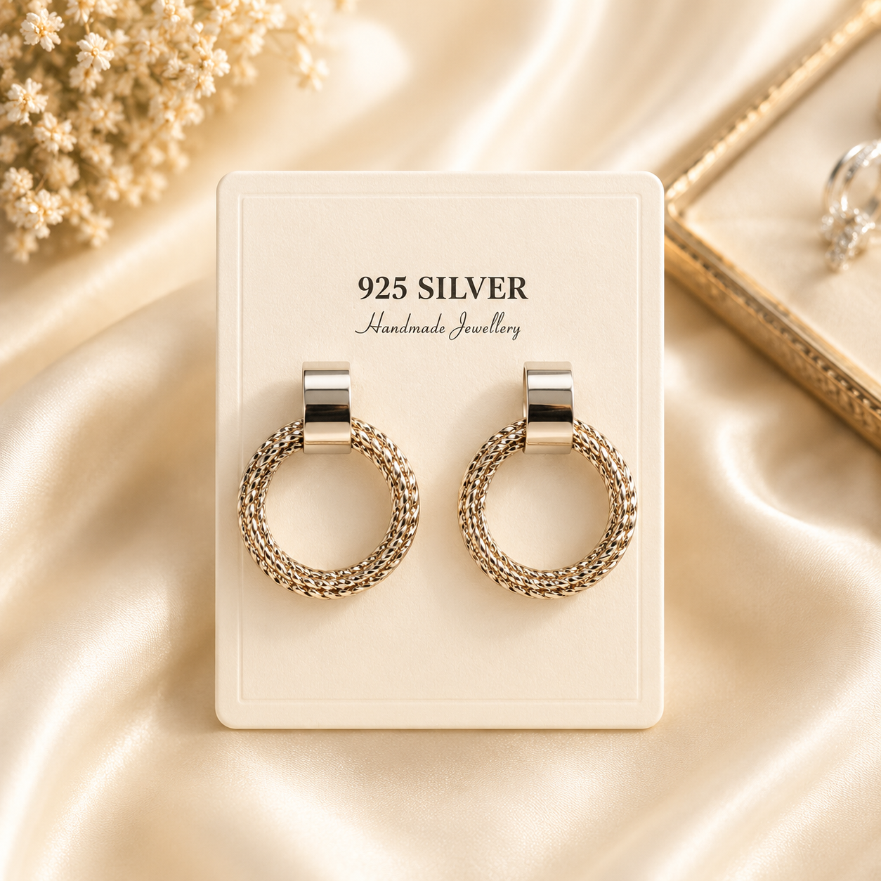 925 Sterling Silver Gloria Hoops