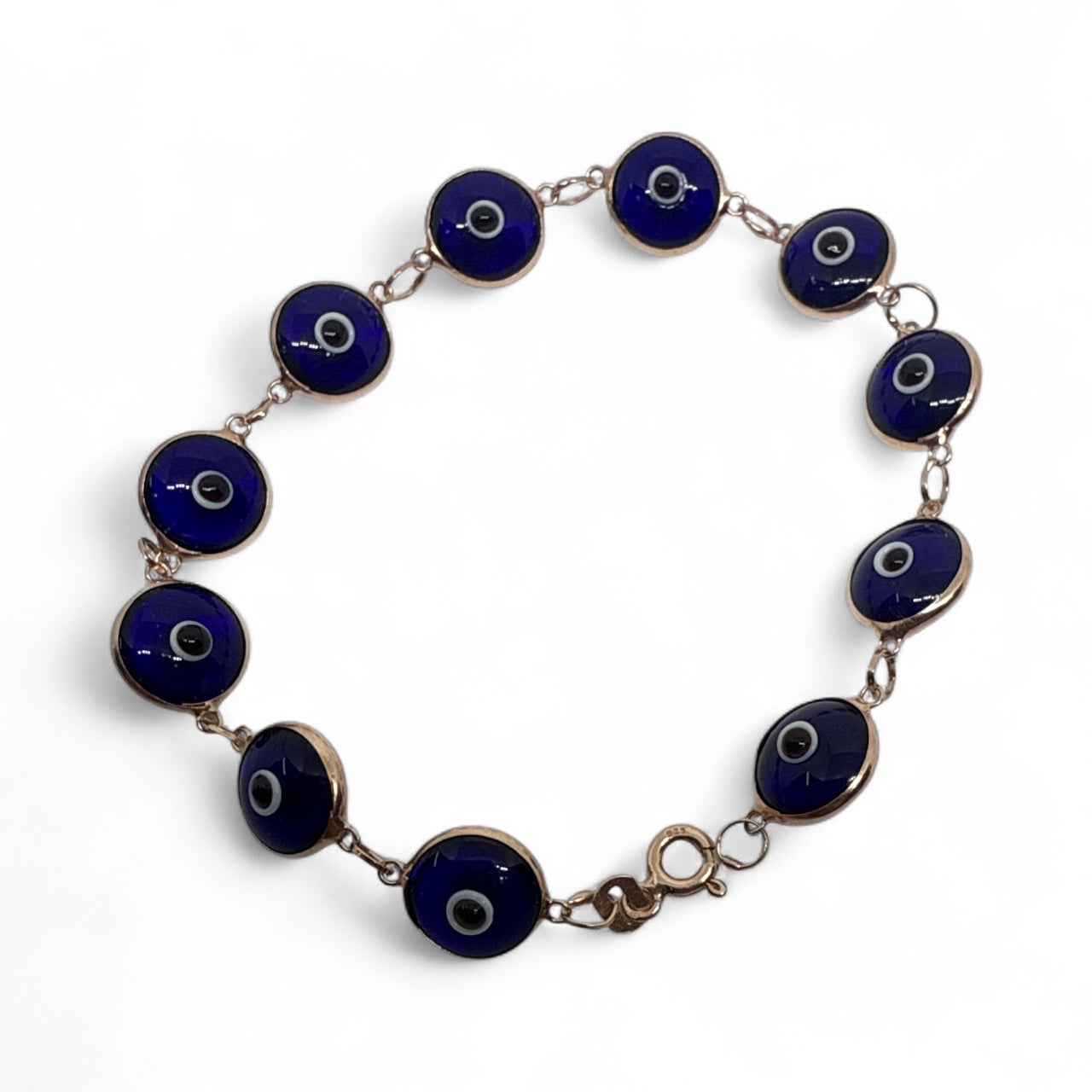 925 Sterling Silver Evil Eye Bracelet | For Her