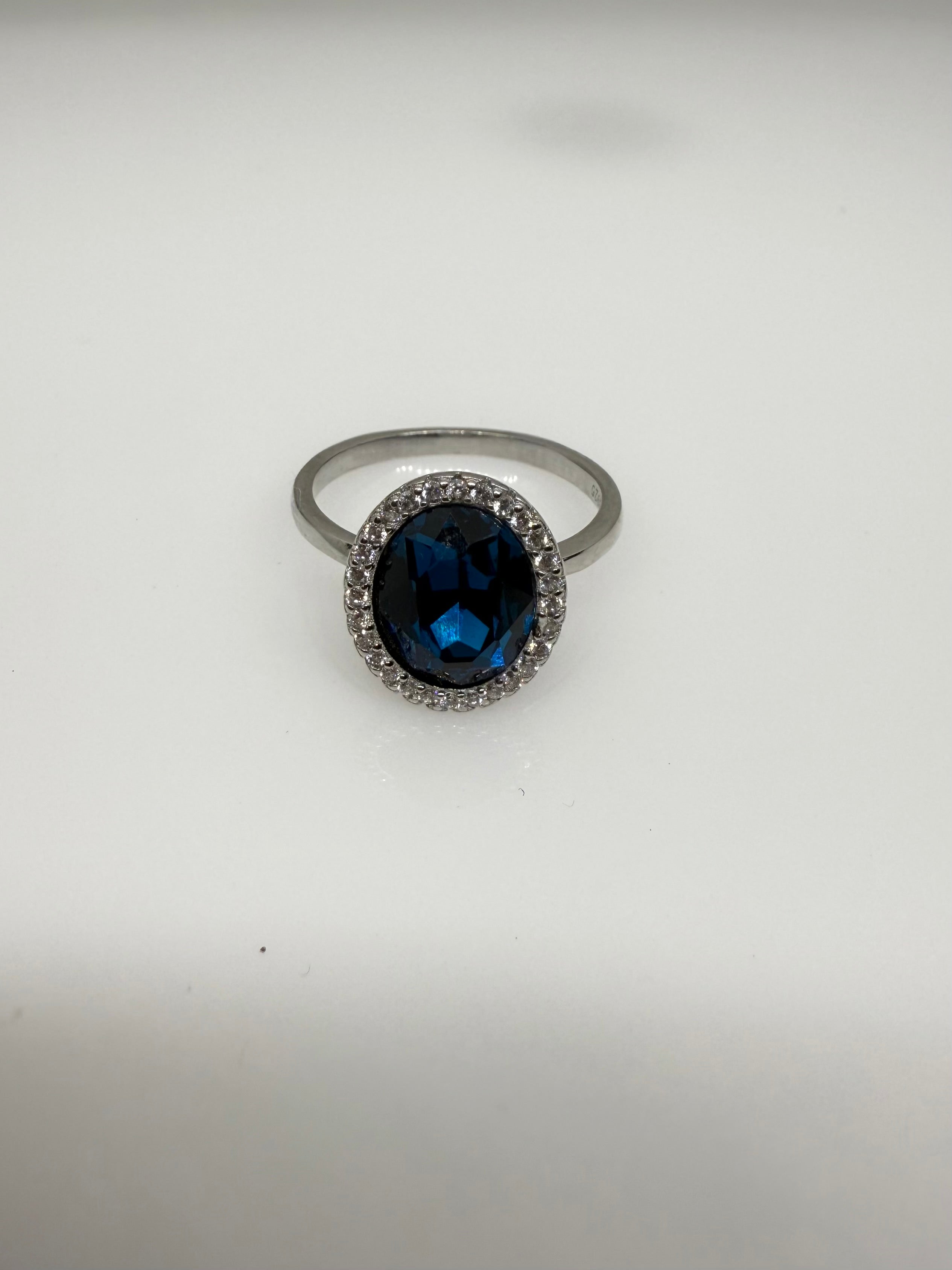 925 Sterling Silver Ocean Breeze Women Ring