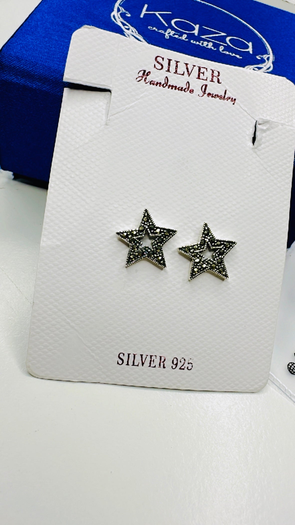 Silver Starburst Studs | 925 Sterling Silver Studs