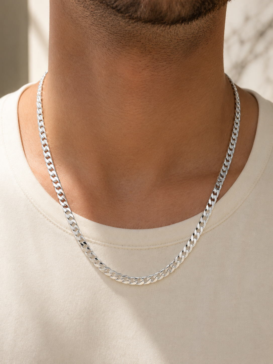 925 Sterling Silver Essential Cuban Link Chain