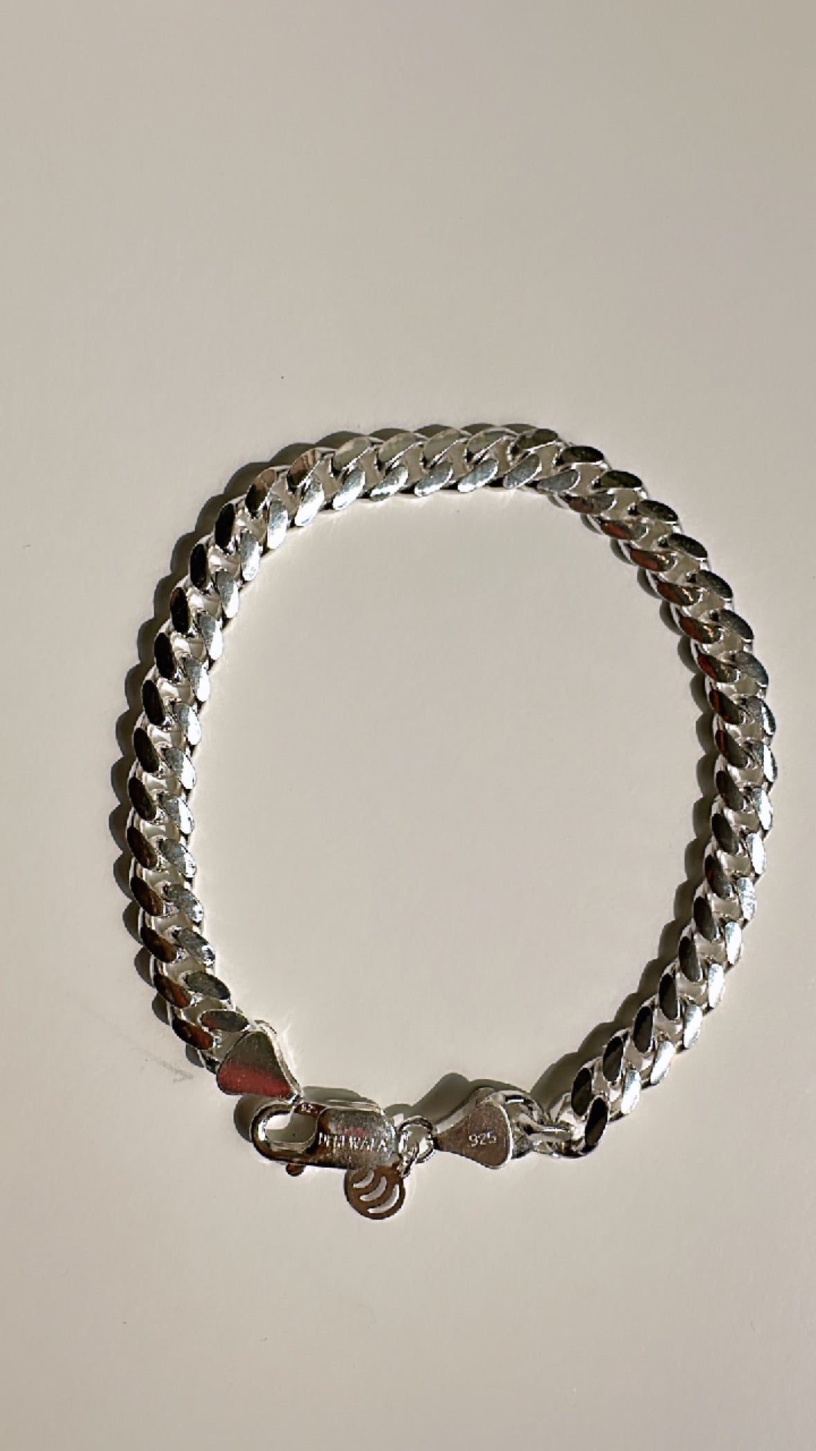 925 Sterling Silver Refined Foxtail Men’s Bracelet